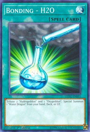 Bonding - H2O (LEDU-EN051) - Legendary Duelists 1st Edition Legendary Duelists Yugioh Single Squirtle Squad Card Shop.