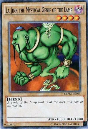 La Jinn the Mystical Genie of the Lamp (DEM2-EN003) - Demo Deck 2015 Unlimited Demo Deck 2015 Yugioh Single Squirtle Squad Card Shop.