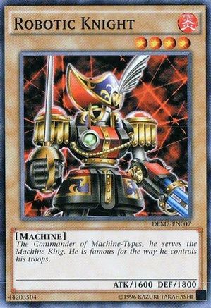 Robotic Knight (DEM2-EN007) - Demo Deck 2015 Unlimited Demo Deck 2015 Yugioh Single Squirtle Squad Card Shop.