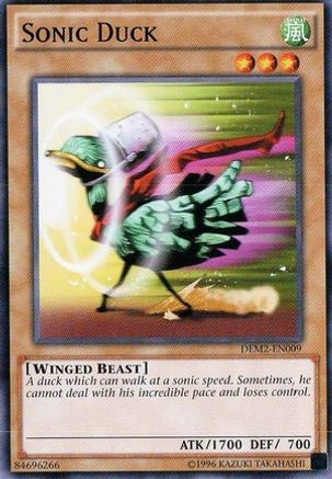 Sonic Duck (DEM2-EN009) - Demo Deck 2015 Unlimited Demo Deck 2015 Yugioh Single Squirtle Squad Card Shop.