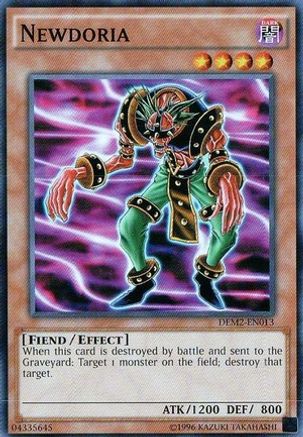 Newdoria (DEM2-EN013) - Demo Deck 2015 Unlimited Demo Deck 2015 Yugioh Single Squirtle Squad Card Shop.