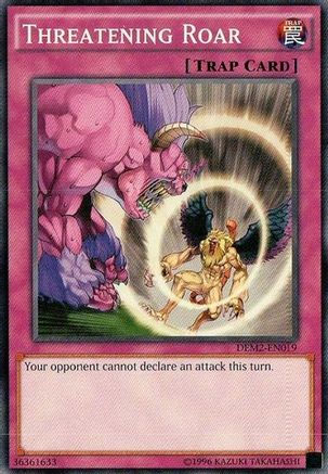 Threatening Roar (DEM2-EN019) - Demo Deck 2015 Unlimited Demo Deck 2015 Yugioh Single Squirtle Squad Card Shop.