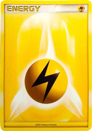 Lightning Energy (2007 Unnumbered D/P Style Non-Holo)/P League & Championship Cards - Promo League & Championship Cards Pokemon Single Squirtle Squad Card Shop.