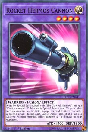 Rocket Hermos Cannon (LEDD-ENA41) - Legendary Dragon Decks 1st Edition Legendary Dragon Decks Yugioh Single Squirtle Squad Card Shop.