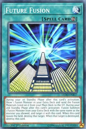 Future Fusion (LEDD-ENB17) - Legendary Dragon Decks 1st Edition Legendary Dragon Decks Yugioh Single Squirtle Squad Card Shop.
