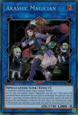 Akashic Magician (CIBR-EN051) - Circuit Break Unlimited Circuit Break Yugioh Single Squirtle Squad Card Shop.