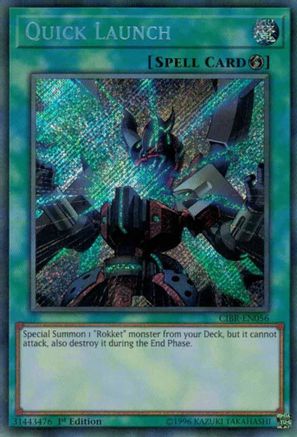 Quick Launch (CIBR-EN056) - Circuit Break Unlimited Circuit Break Yugioh Single Squirtle Squad Card Shop.