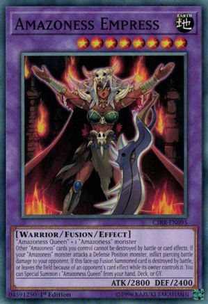 Amazoness Empress (CIBR-EN095) - Circuit Break 1st Edition Circuit Break Yugioh Single Squirtle Squad Card Shop.