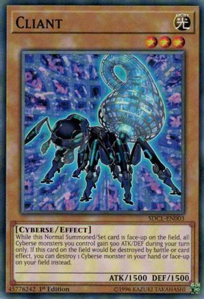 Cliant (SDCL-EN003) - Structure Deck: Cyberse Link 1st Edition Structure Deck: Cyberse Link Yugioh Single Squirtle Squad Card Shop.