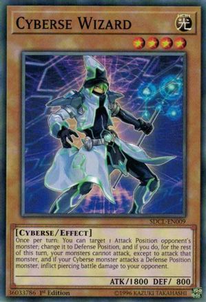 Cyberse Wizard (SDCL-EN009) - Structure Deck: Cyberse Link 1st Edition Structure Deck: Cyberse Link Yugioh Single Squirtle Squad Card Shop.