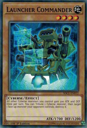 Launcher Commander (SDCL-EN012) - Structure Deck: Cyberse Link 1st Edition Structure Deck: Cyberse Link Yugioh Single Squirtle Squad Card Shop.