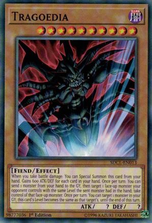 Tragoedia (SDCL-EN013) - Structure Deck: Cyberse Link 1st Edition Structure Deck: Cyberse Link Yugioh Single Squirtle Squad Card Shop.