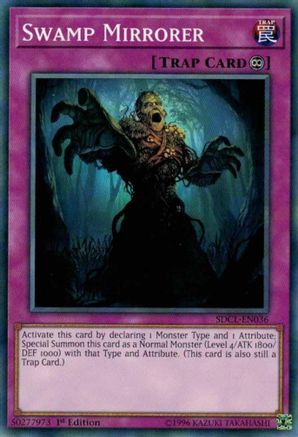 Swamp Mirrorer (SDCL-EN036) - Structure Deck: Cyberse Link 1st Edition Structure Deck: Cyberse Link Yugioh Single Squirtle Squad Card Shop.