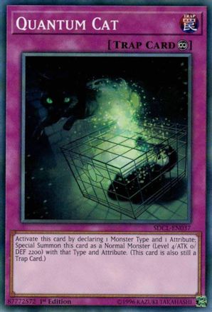 Quantum Cat (SDCL-EN037) - Structure Deck: Cyberse Link 1st Edition Structure Deck: Cyberse Link Yugioh Single Squirtle Squad Card Shop.