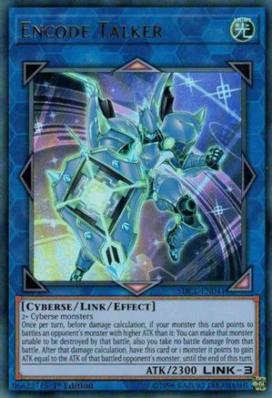 Encode Talker (SDCL-EN041) - Structure Deck: Cyberse Link 1st Edition Structure Deck: Cyberse Link Yugioh Single Squirtle Squad Card Shop.