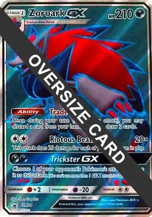 Zoroark GX - SM84 - Holofoil Jumbo Cards - Promo Jumbo Cards Pokemon Single Squirtle Squad Card Shop.