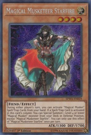 Magical Musketeer Starfire (SPWA-EN019) - Spirit Warriors 1st Edition Spirit Warriors Yugioh Single Squirtle Squad Card Shop.