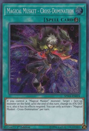Magical Musket - Cross-Domination (SPWA-EN024) - Spirit Warriors 1st Edition Spirit Warriors Yugioh Single Squirtle Squad Card Shop.