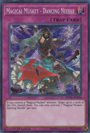 Magical Musket - Dancing Needle (SPWA-EN026) - Spirit Warriors 1st Edition Spirit Warriors Yugioh Single Squirtle Squad Card Shop.
