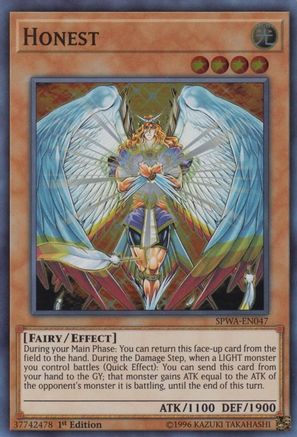 Honest (SPWA-EN047) - Spirit Warriors 1st Edition Spirit Warriors Yugioh Single Squirtle Squad Card Shop.