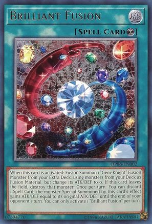 Brilliant Fusion (UTR) (OP06-EN002) - OTS Tournament Pack 6 Unlimited OTS Tournament Pack 6 Yugioh Single Squirtle Squad Card Shop.