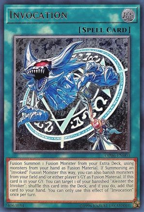 Invocation (UTR) (OP06-EN003) - OTS Tournament Pack 6 Unlimited OTS Tournament Pack 6 Yugioh Single Squirtle Squad Card Shop.