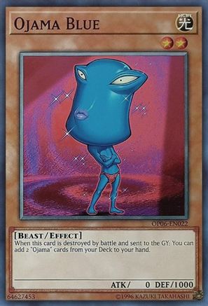Ojama Blue (OP06-EN022) - OTS Tournament Pack 6 Unlimited OTS Tournament Pack 6 Yugioh Single Squirtle Squad Card Shop.