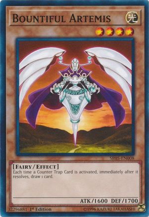 Bountiful Artemis (SR05-EN008) - Structure Deck: Wave of Light 1st Edition Structure Deck: Wave of Light Yugioh Single Squirtle Squad Card Shop.