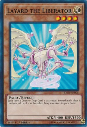 Layard the Liberator (SR05-EN009) - Structure Deck: Wave of Light 1st Edition Structure Deck: Wave of Light Yugioh Single Squirtle Squad Card Shop.