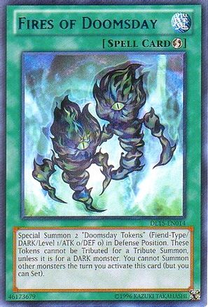 Fires of Doomsday (Blue) (DL15-EN014) - Duelist League Promo Unlimited Duelist League Promo Yugioh Single Squirtle Squad Card Shop.
