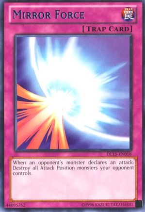 Mirror Force (Blue) (DL15-EN018) - Duelist League Promo Unlimited Duelist League Promo Yugioh Single Squirtle Squad Card Shop.