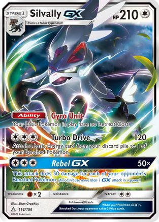 Silvally GX 116/156 – Ultra Prism – Holo