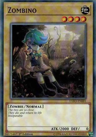 Zombino (EXFO-EN001) - Extreme Force 1st Edition Extreme Force Yugioh Single Squirtle Squad Card Shop.