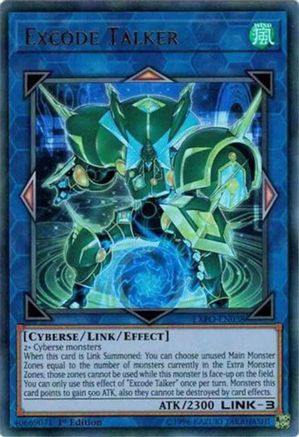 Excode Talker (EXFO-EN038) - Extreme Force 1st Edition Extreme Force Yugioh Single Squirtle Squad Card Shop.