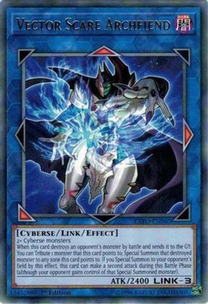 Vector Scare Archfiend (EXFO-EN040) - Extreme Force Unlimited Extreme Force Yugioh Single Squirtle Squad Card Shop.