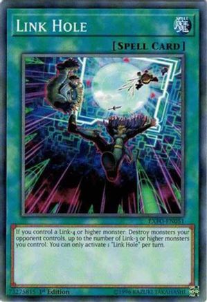 Link Hole (EXFO-EN051) - Extreme Force 1st Edition Extreme Force Yugioh Single Squirtle Squad Card Shop.