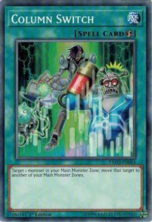 Column Switch (EXFO-EN064) - Extreme Force 1st Edition Extreme Force Yugioh Single Squirtle Squad Card Shop.
