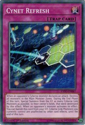Cynet Refresh (EXFO-EN067) - Extreme Force Unlimited Extreme Force Yugioh Single Squirtle Squad Card Shop.