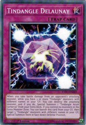 Tindangle Delaunay (EXFO-EN069) - Extreme Force Unlimited Extreme Force Yugioh Single Squirtle Squad Card Shop.