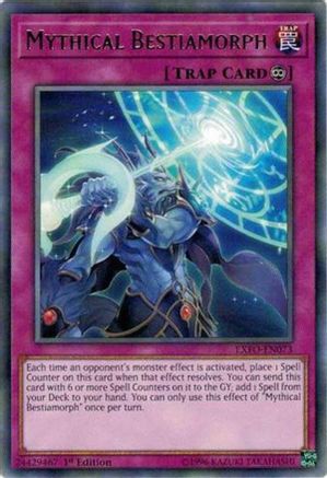 Mythical Bestiamorph (EXFO-EN073) - Extreme Force 1st Edition Extreme Force Yugioh Single Squirtle Squad Card Shop.