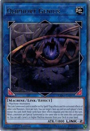 Qliphort Genius (EXFO-EN095) - Extreme Force 1st Edition Extreme Force Yugioh Single Squirtle Squad Card Shop.