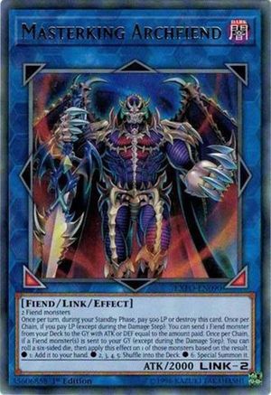 Masterking Archfiend (EXFO-EN090) - Extreme Force 1st Edition Extreme Force Yugioh Single Squirtle Squad Card Shop.