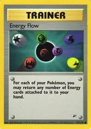 Energy Flow 122 - Unlimited Gym Heroes - Common Gym Heroes Pokemon Single Squirtle Squad Card Shop.