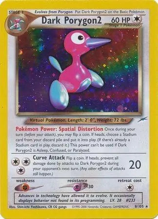 WOTC - Neo Destiny - Dark Porygon2 008/105 - Unlimited Holo