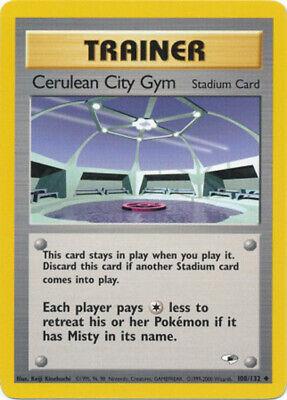 Cerulean City Gym 108 - Unlimited Gym Heroes - Uncommon Gym Heroes Pokemon Single Squirtle Squad Card Shop.