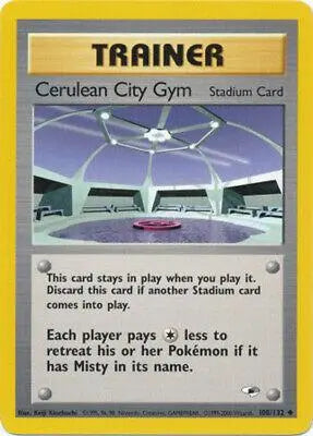 Cerulean City Gym 108 - Unlimited Gym Heroes - Uncommon Gym Heroes Pokemon Single Squirtle Squad Card Shop.