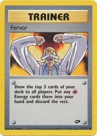 Fervor 124 - Unlimited Gym Challenge - Common Gym Challenge Pokemon Single Squirtle Squad Card Shop.