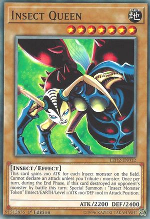 Insect Queen (LED2-EN012) - Legendary Duelists: Ancient Millennium 1st Edition Legendary Duelists: Ancient Millennium Yugioh Single Squirtle Squad Card Shop.