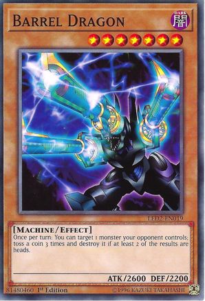Barrel Dragon (LED2-EN019) - Legendary Duelists: Ancient Millennium 1st Edition Legendary Duelists: Ancient Millennium Yugioh Single Squirtle Squad Card Shop.