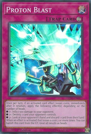 Proton Blast (LED2-EN017) - Legendary Duelists: Ancient Millennium 1st Edition Legendary Duelists: Ancient Millennium Yugioh Single Squirtle Squad Card Shop.